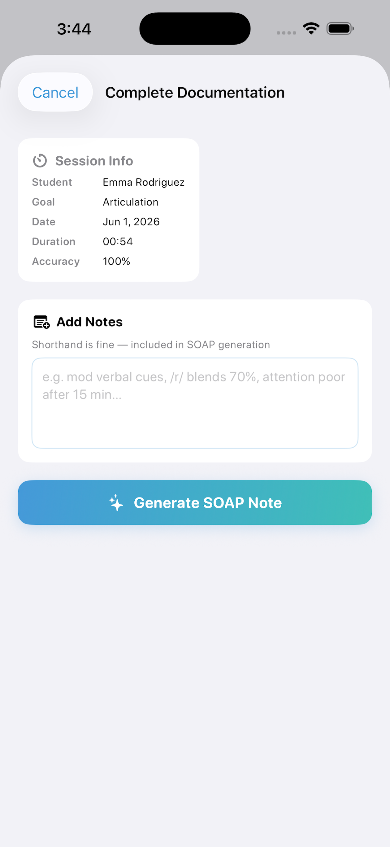 SLP Spark SOAP queue with generated documentation